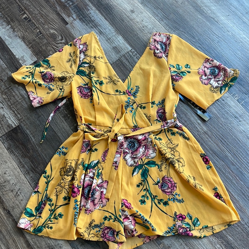 Floral Romper